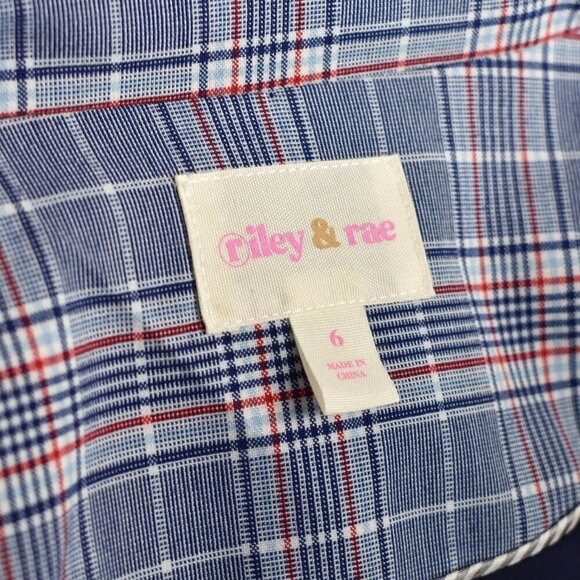 Riley & Rae Taylor Glen Plaid Blazer 6 - Picture 7 of 7